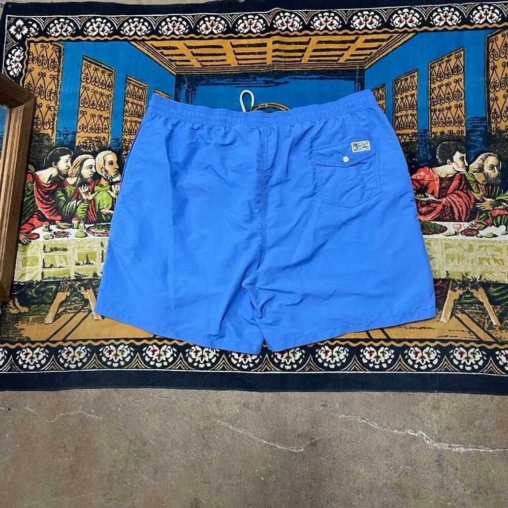 Polo Ralph Lauren blue swim shorts Size 2XLT 7
